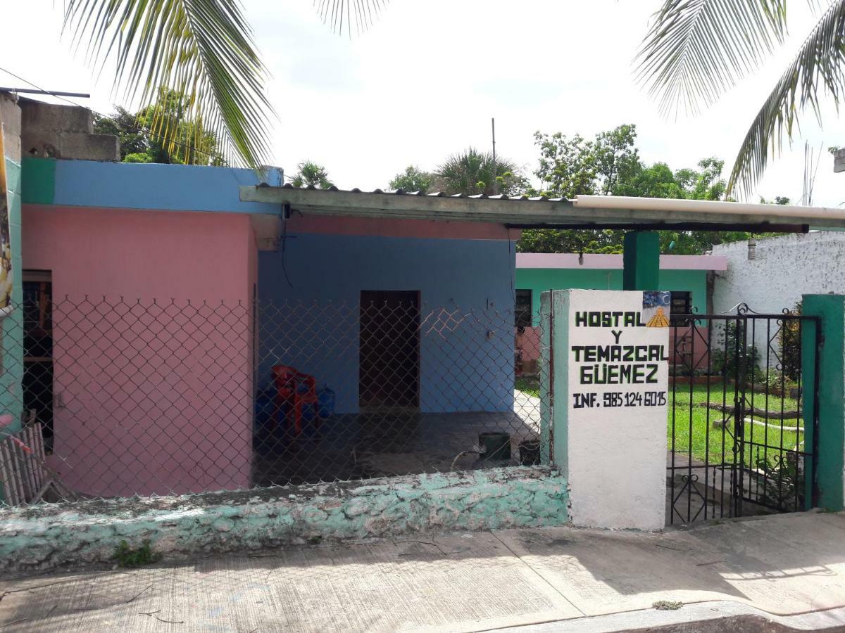 Chichén-Itzá Hostal Y Temazcal Guemez المظهر الخارجي الصورة